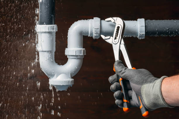 Professional Sewer Line Repair technician working in Whitesboro, NJ